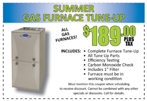 Summer gas furnace tune-up specials and HVAC maintenance deals in Seattle, WA